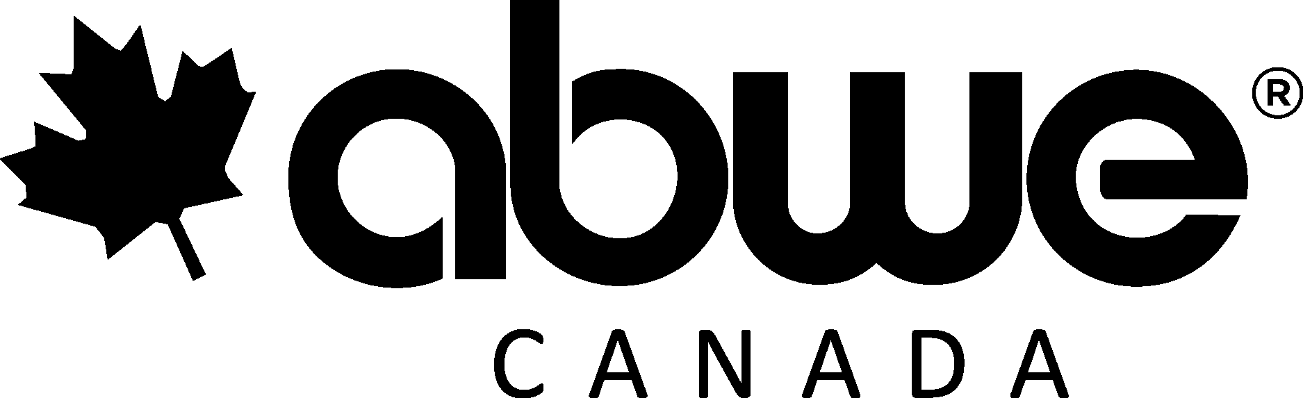 Abwe Canada Black Logo Vector Logo